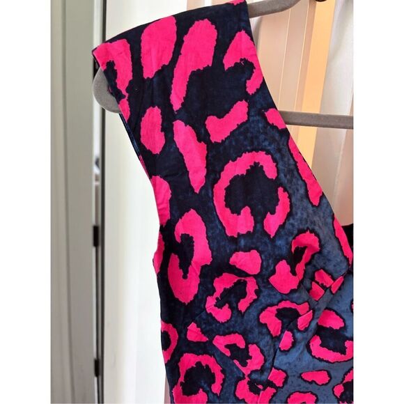 NWOT Samantha Sung leopard printed mid dress, $898 - Picture 2 of 7